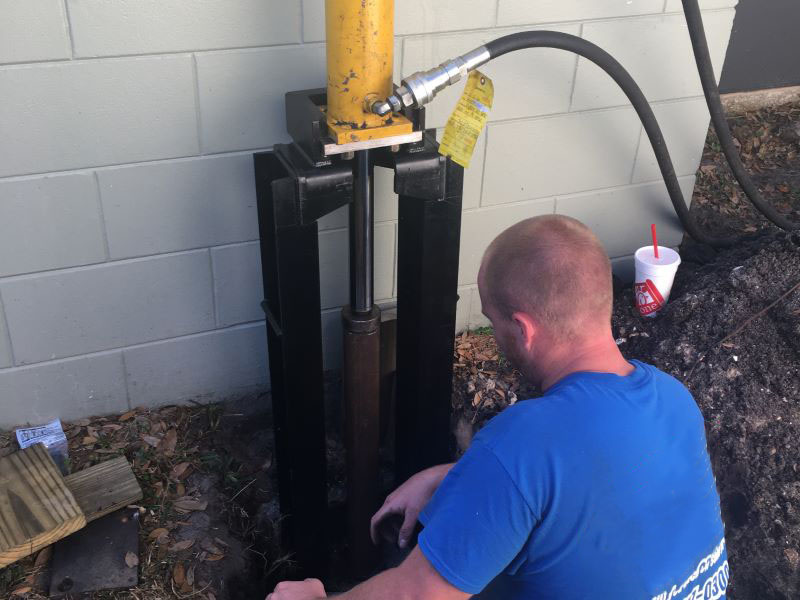 Concrete Slab Foundation Repair in East Lake, FL