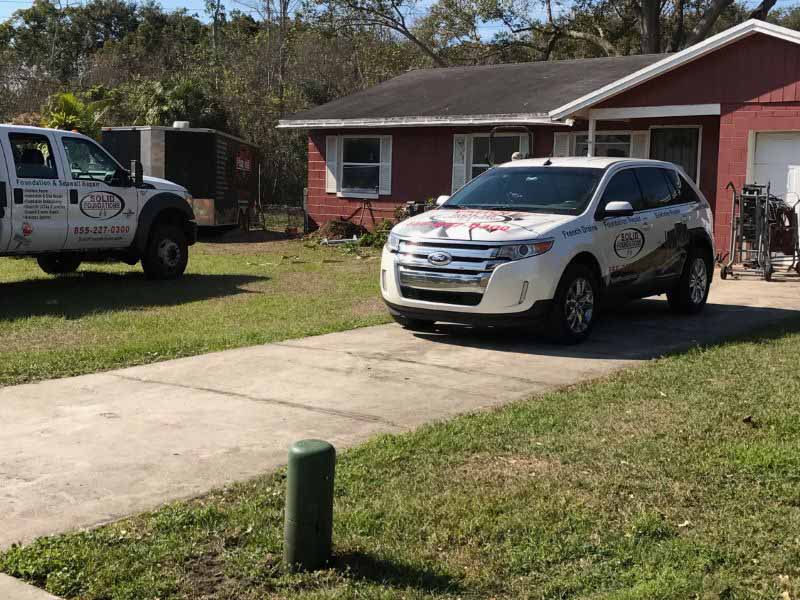 Concrete Slab Foundation Repair in East Lake, FL