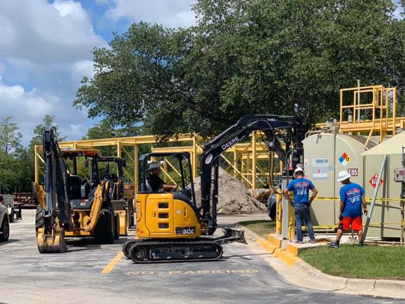Concrete Slab Foundation Repair in East Lake, FL