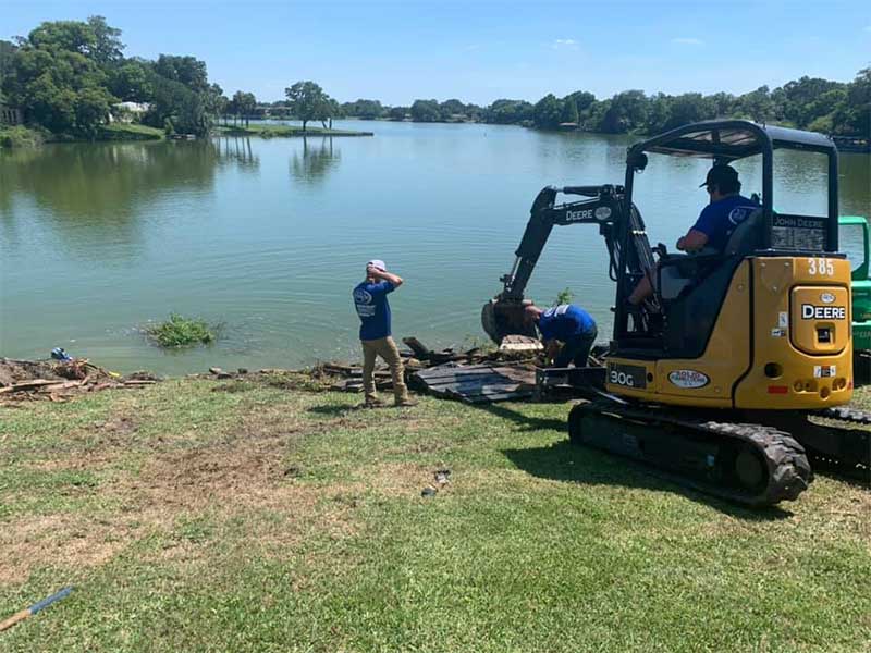Seawall Repair in East Lake, FL