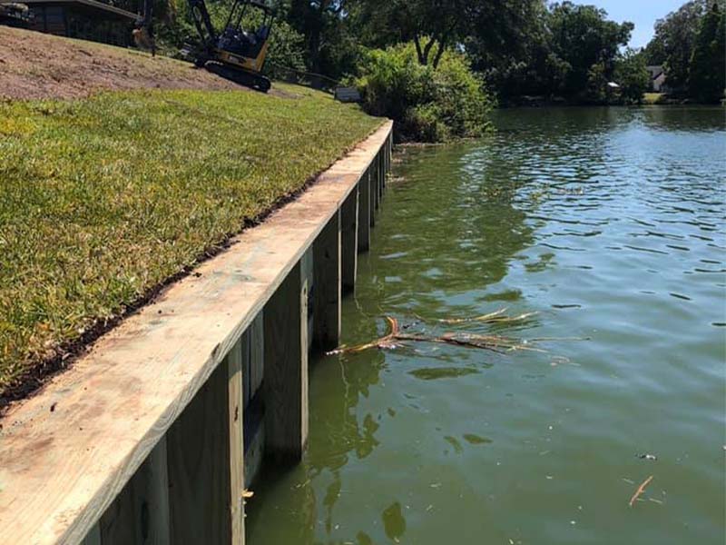 Seawall Repair in East Lake, FL