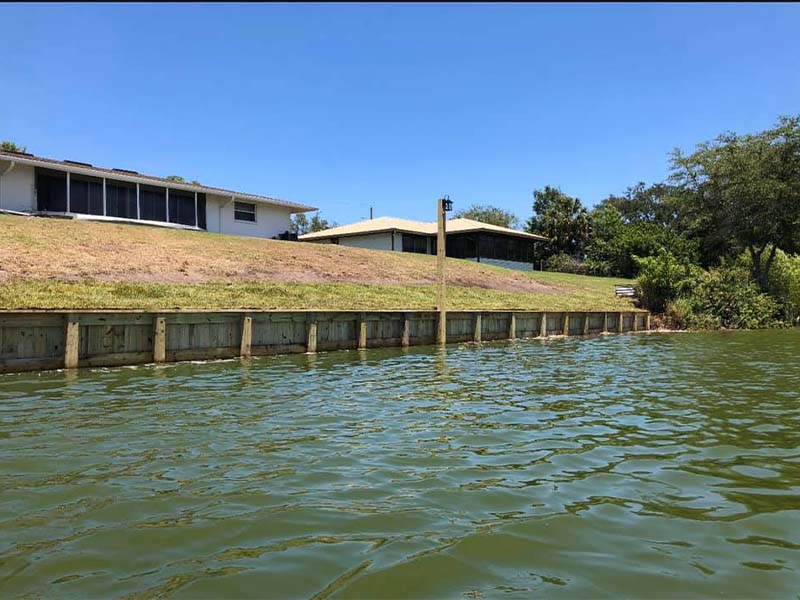 Seawall Repair in East Lake, FL