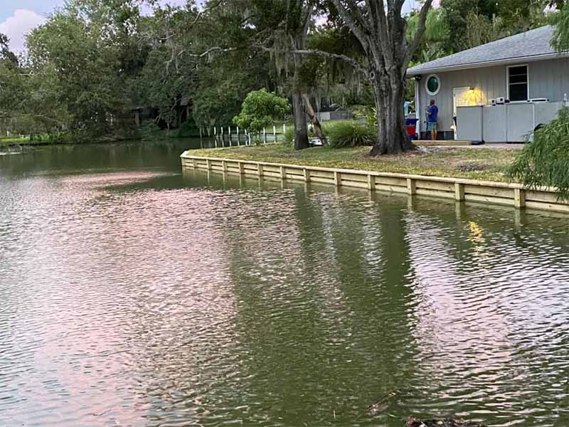 Seawall Repair in East Lake, FL