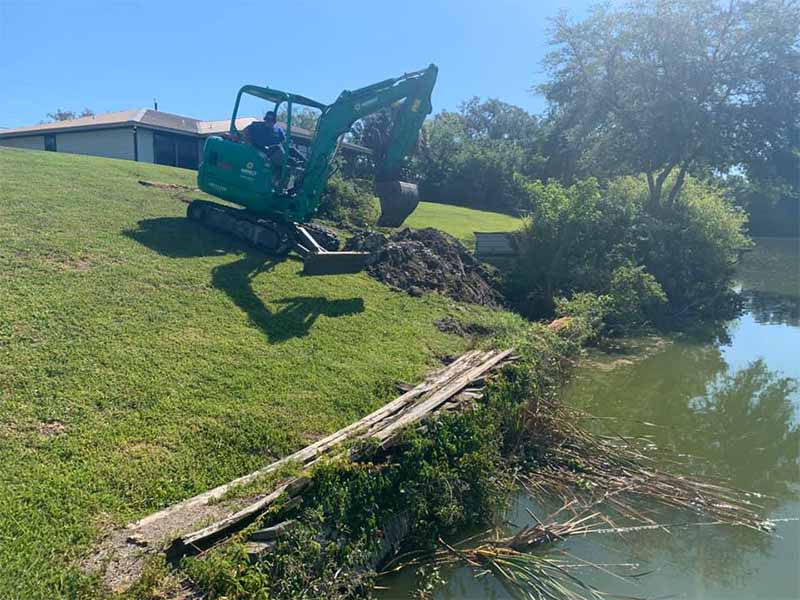 Seawall Repair in East Lake, FL