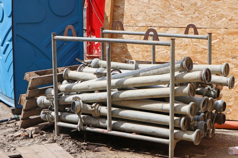 Steel Push Pier Installation