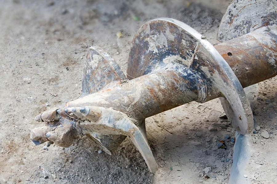 helical pier installation city state